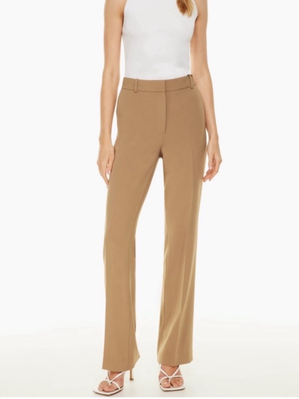 NEW Aritzia Babaton Publish Pant trousers in Camel Size 6 office business casual